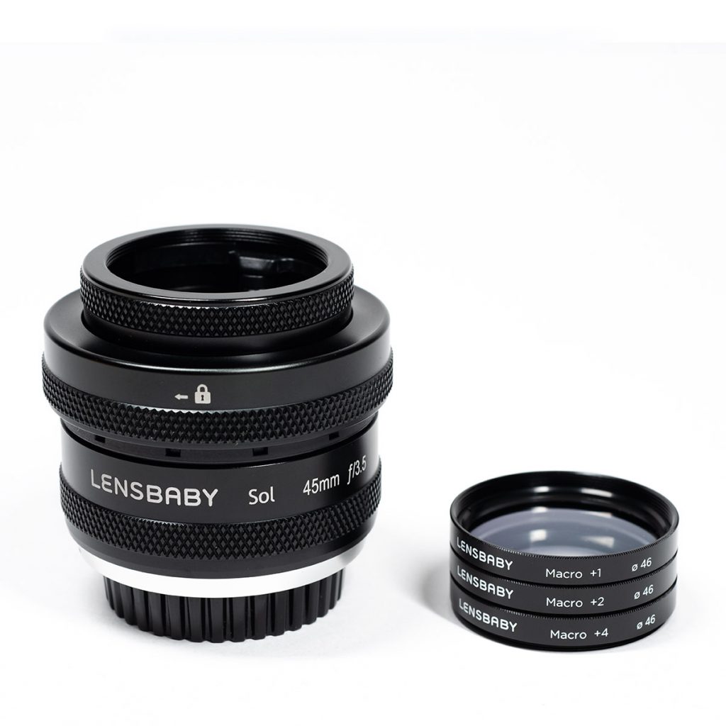 Lente Lensbaby Sol 45 FF, F3.5 E Mount